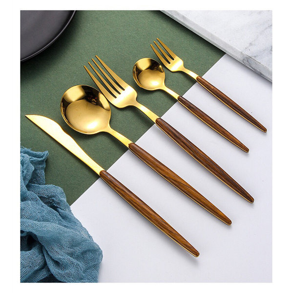 Mercer41 Defreese Stainless Steel Flatware Set Service for 4 Wayfair